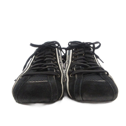 Louis Vuitton Tape Logo Side Line Sneakers Shoes Low Cut Suede Leather Trim — view 4