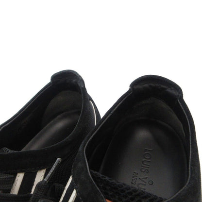 Louis Vuitton Tape Logo Side Line Sneakers Shoes Low Cut Suede Leather Trim — view 8