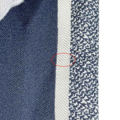 Dior Scarf Mitzah Silk Blue Logo Floral — view 7