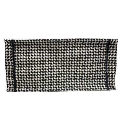 Dior Book Tote Houndstooth Black White — view 3