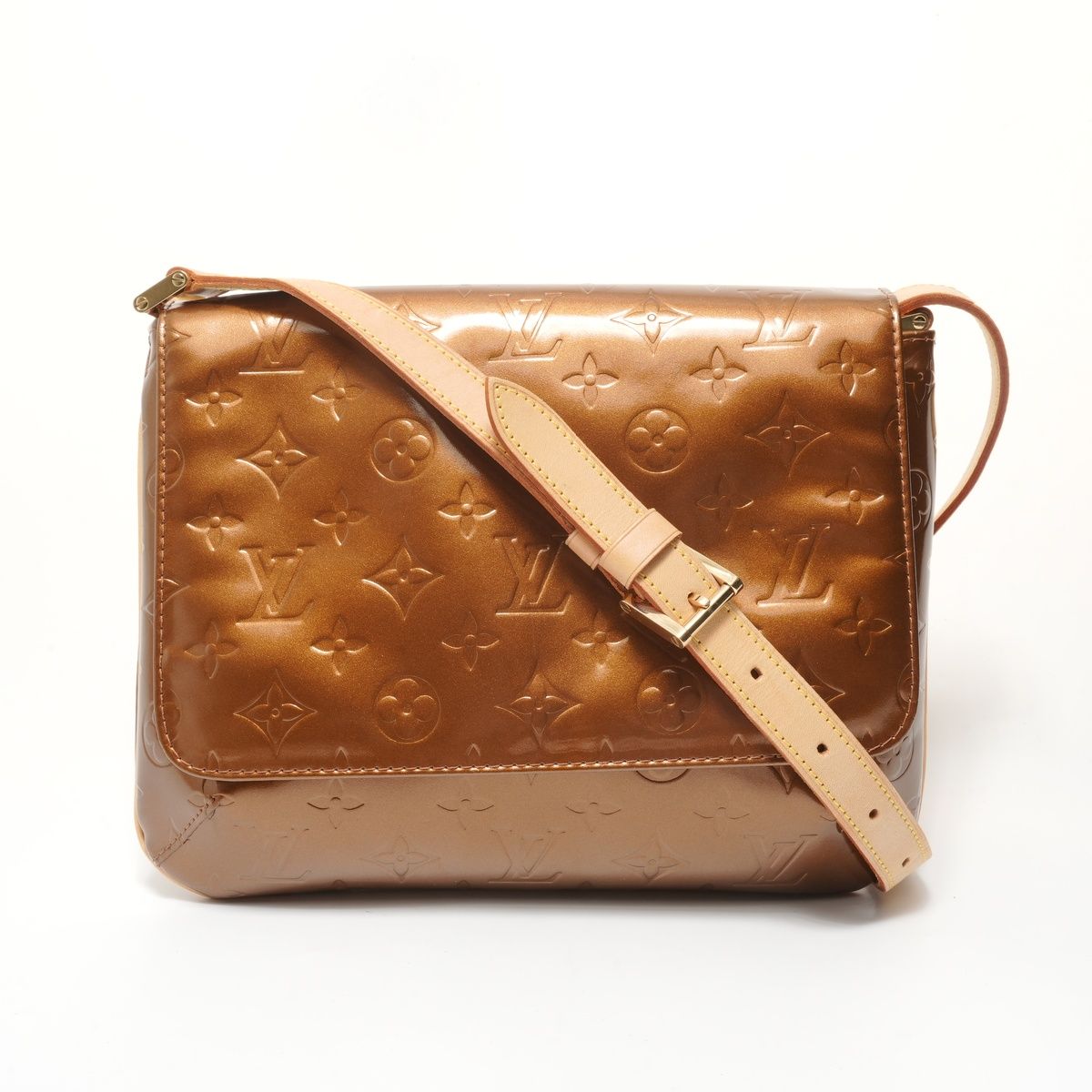 Louis Vuitton Shoulder Bag Monogram Vernis Thompson Street