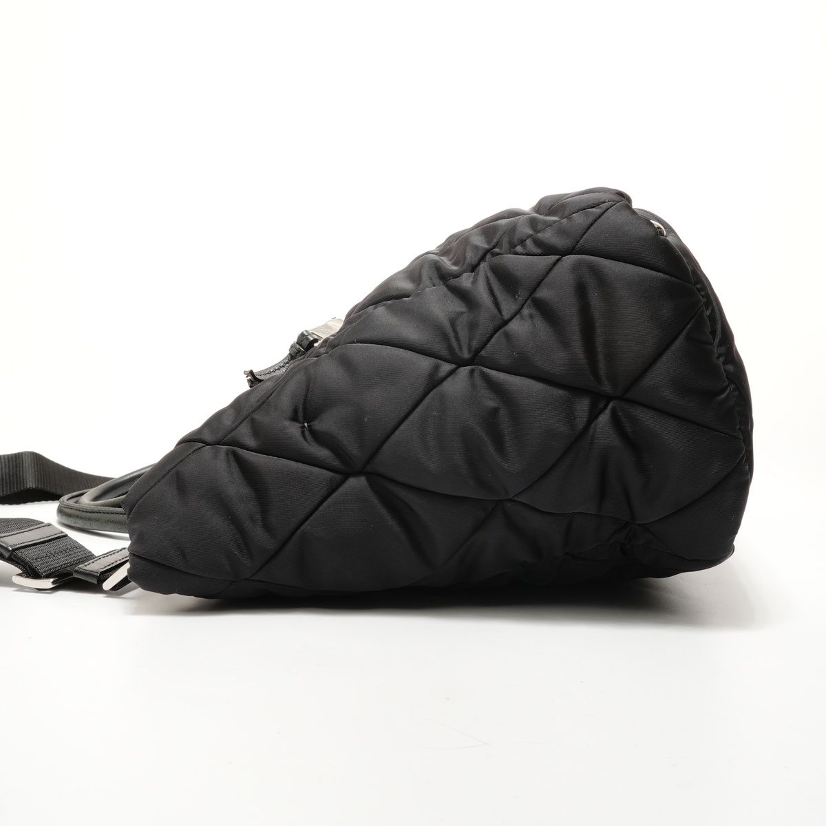 Prada Shoulder Bag Triangle Logo New Tessuto Bomber 2-Way — view 3