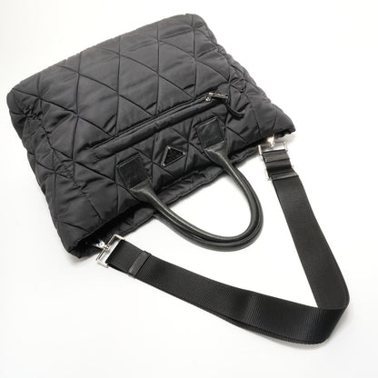Prada Shoulder Bag Triangle Logo New Tessuto Bomber 2-Way — view 8