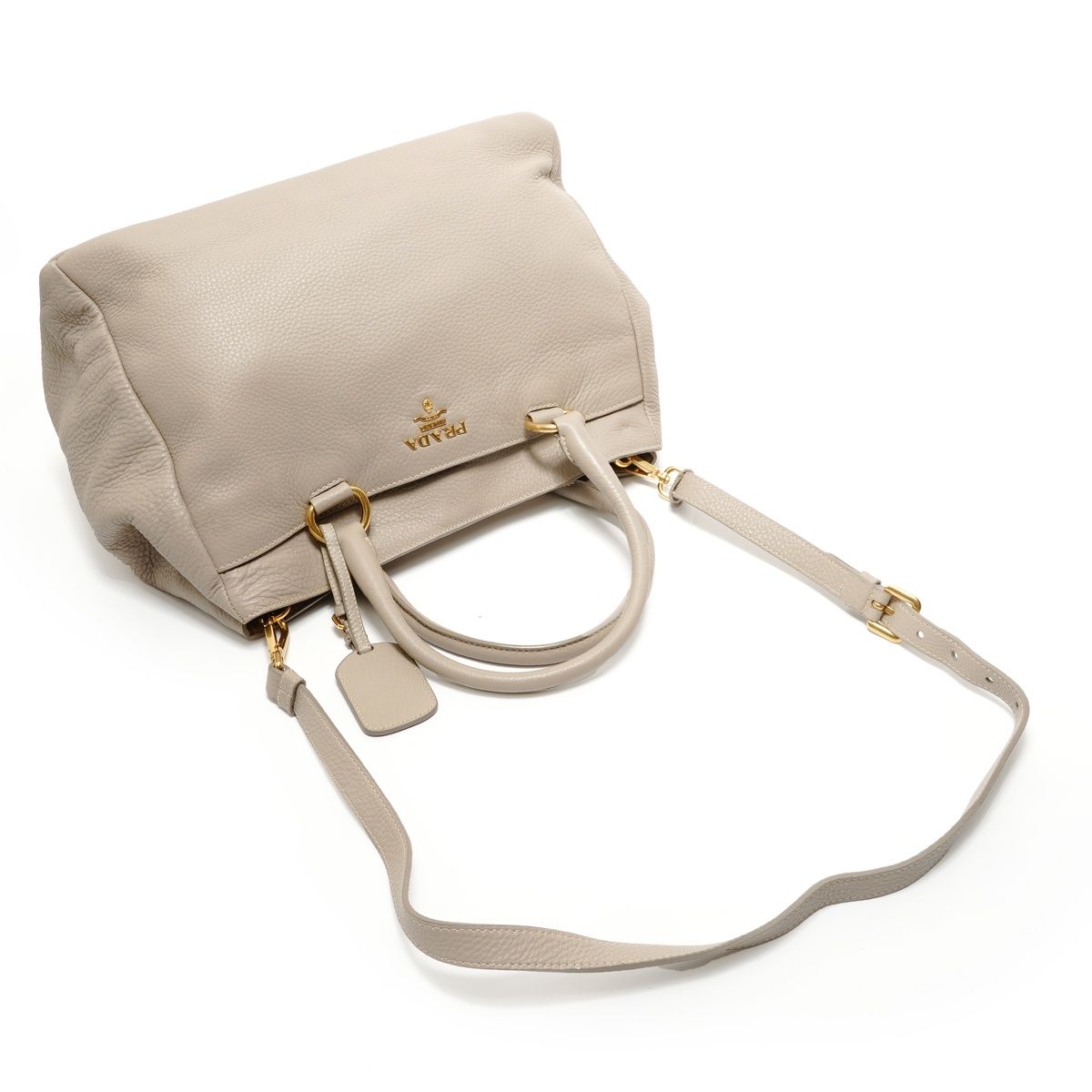 Prada Shoulder Bag Leather 2-Way — view 8