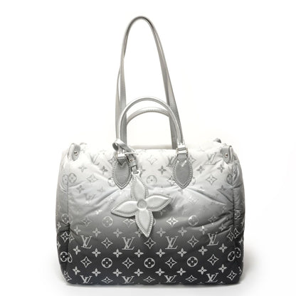 Louis Vuitton Shoulder Bag Ski On The Go MM Frost Silver