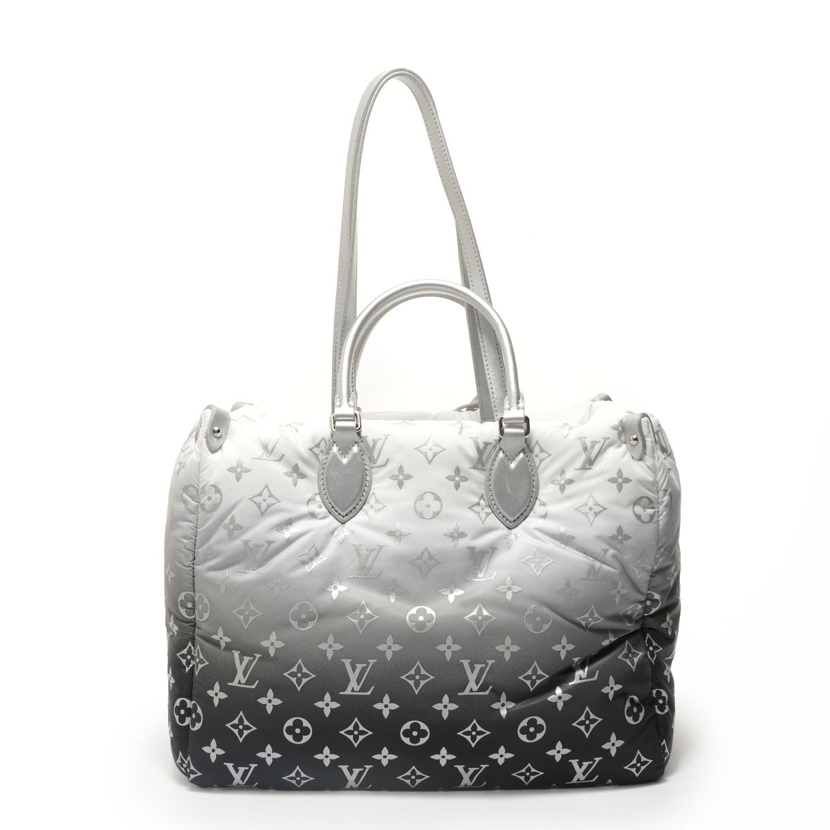 Louis Vuitton Shoulder Bag Ski On The Go MM Frost Silver — view 2
