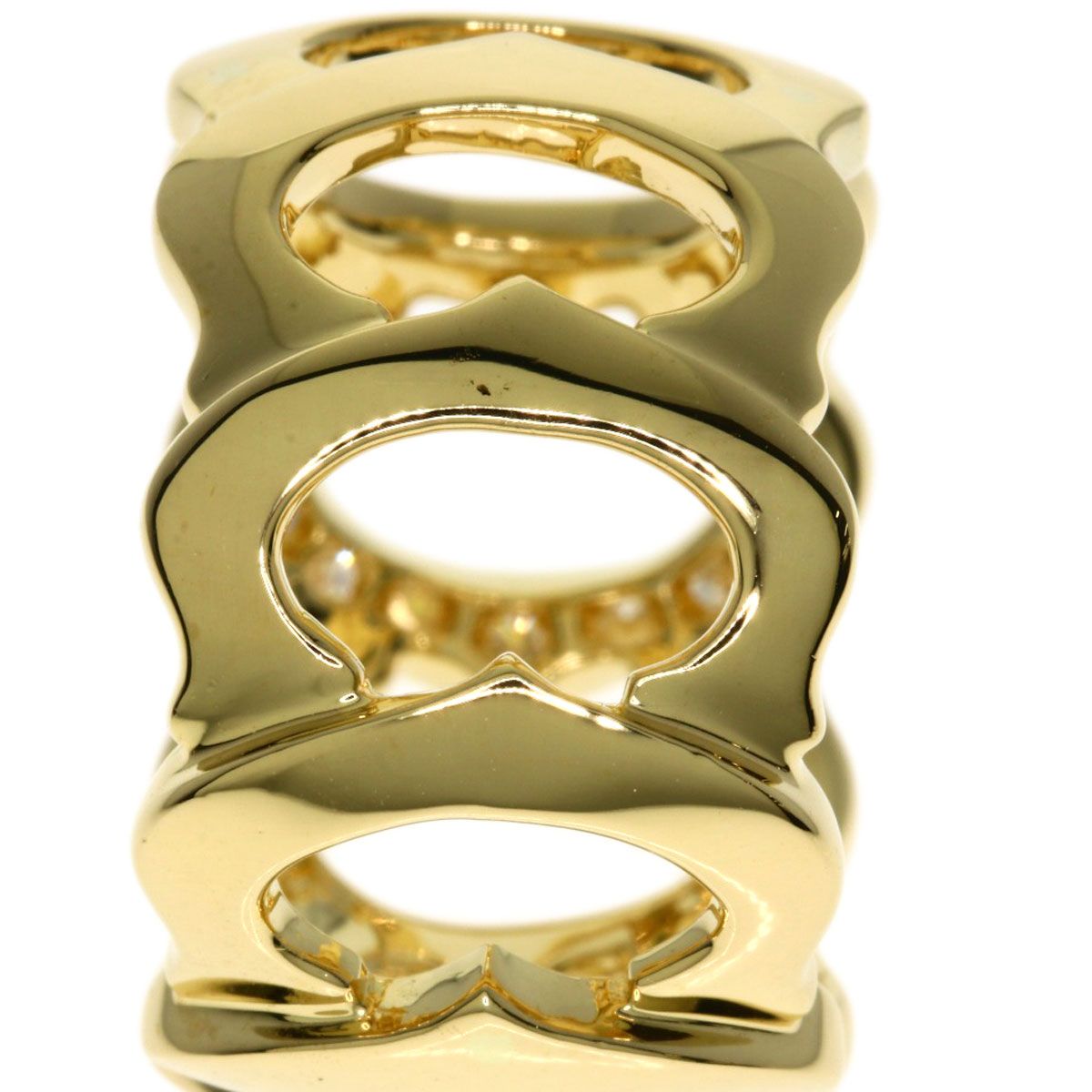 Cartier C Diamond 49 Ring 18k Yellow Gold — view 6