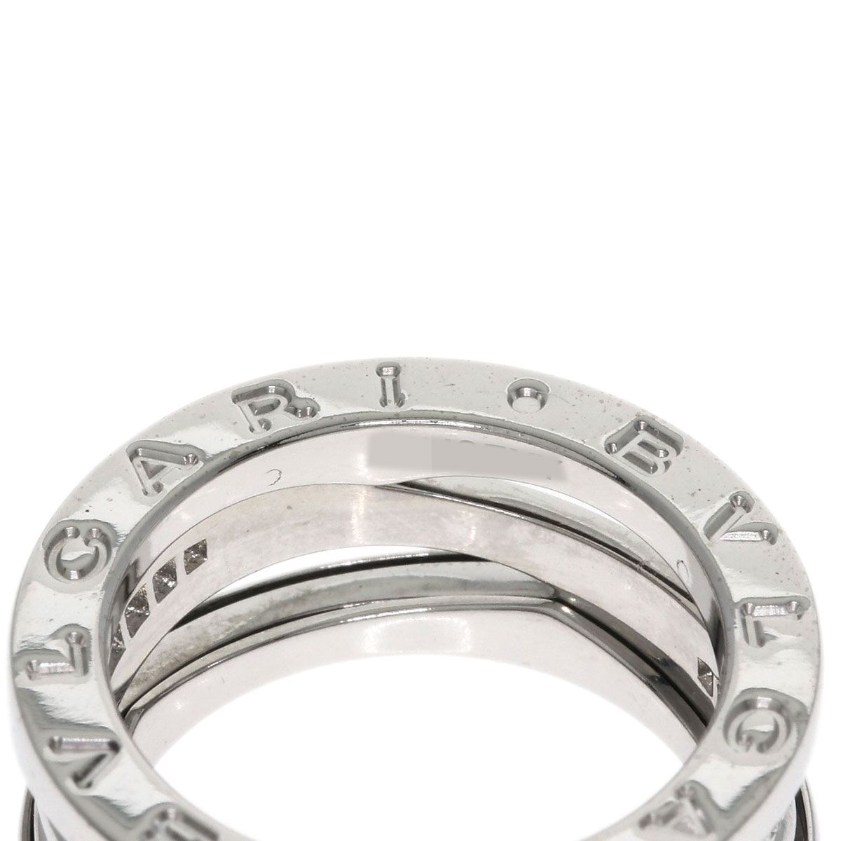Bvlgari B-zero One Legend Diamond 51 Ring 18k White Gold — view 5
