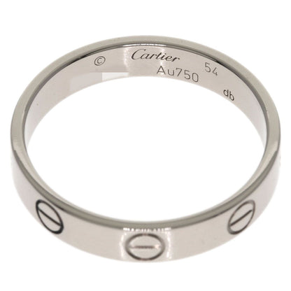 Cartier Mini Love Ring 54 18k White Gold — view 4