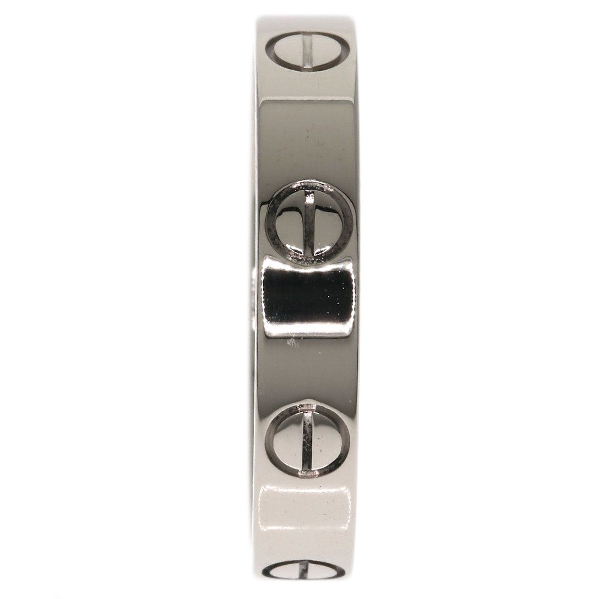 Cartier Mini Love Ring 54 18k White Gold — view 3