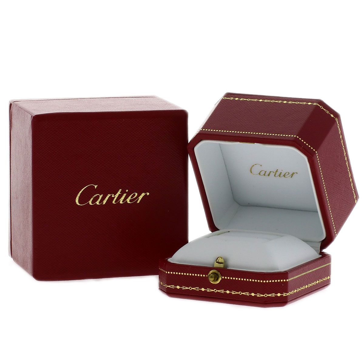 Cartier Mini Love Ring 54 18k White Gold — view 7