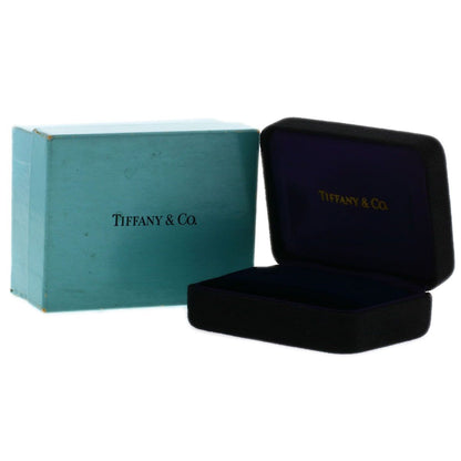 Tiffany & Co Cross Stitch Diamond Earrings 18k Yellow Gold — view 8