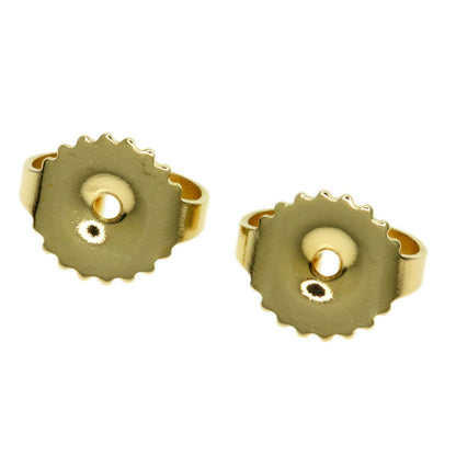 Tiffany & Co Cross Stitch Diamond Earrings 18k Yellow Gold — view 5