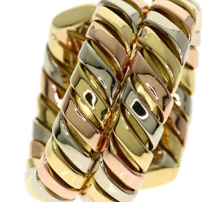 Bvlgari Tubogas Ring 18k Yellow Gold 18k Pink White — view 6