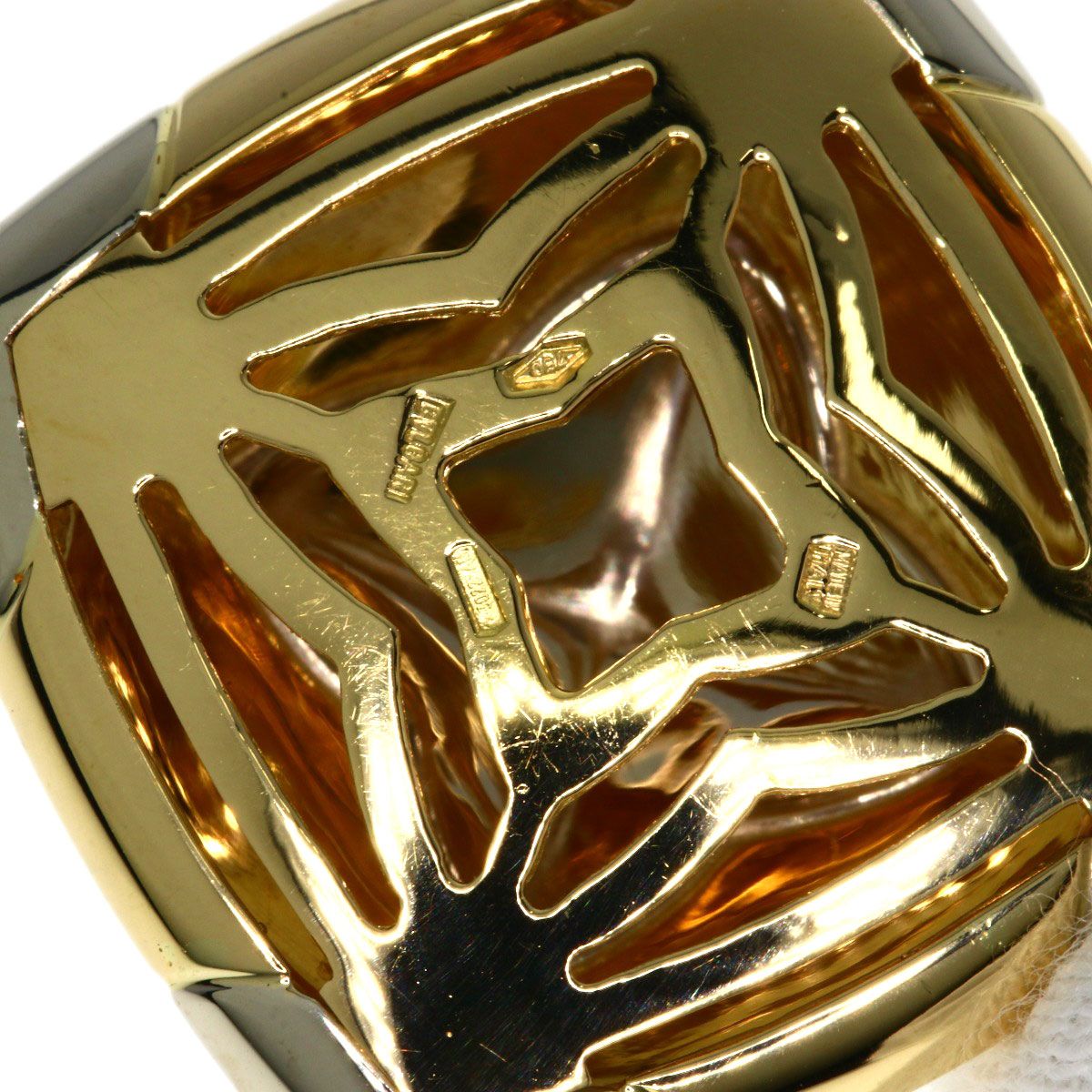 Bvlgari Piramide Pendant Top 18k Yellow Gold 18k White — view 6
