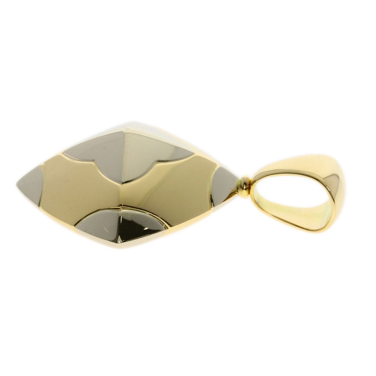 Bvlgari Piramide Pendant Top 18k Yellow Gold 18k White — view 3