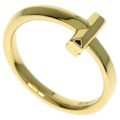 Tiffany & Co T One Narrow Ring 18k Yellow Gold
