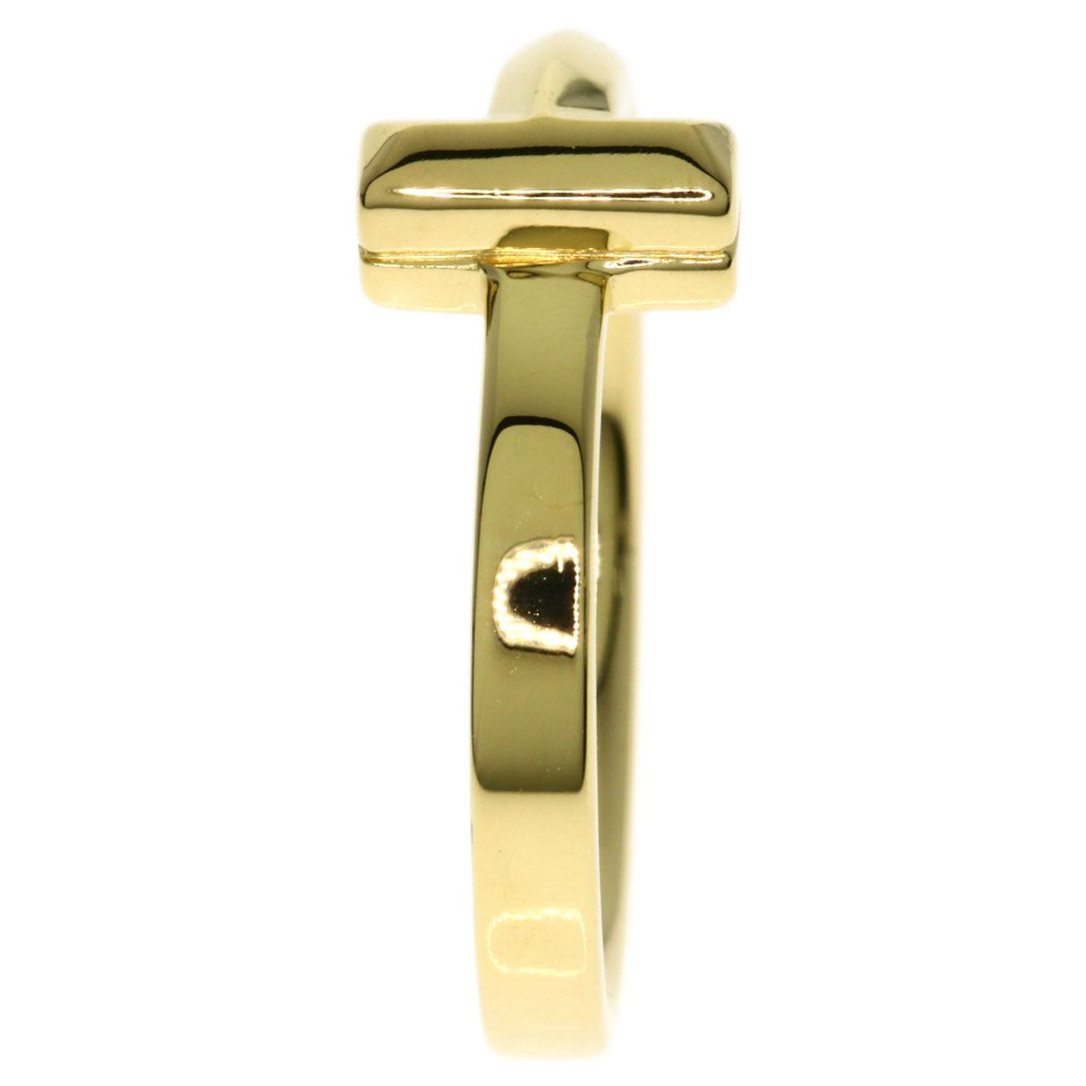 Tiffany & Co T One Narrow Ring 18k Yellow Gold — view 3