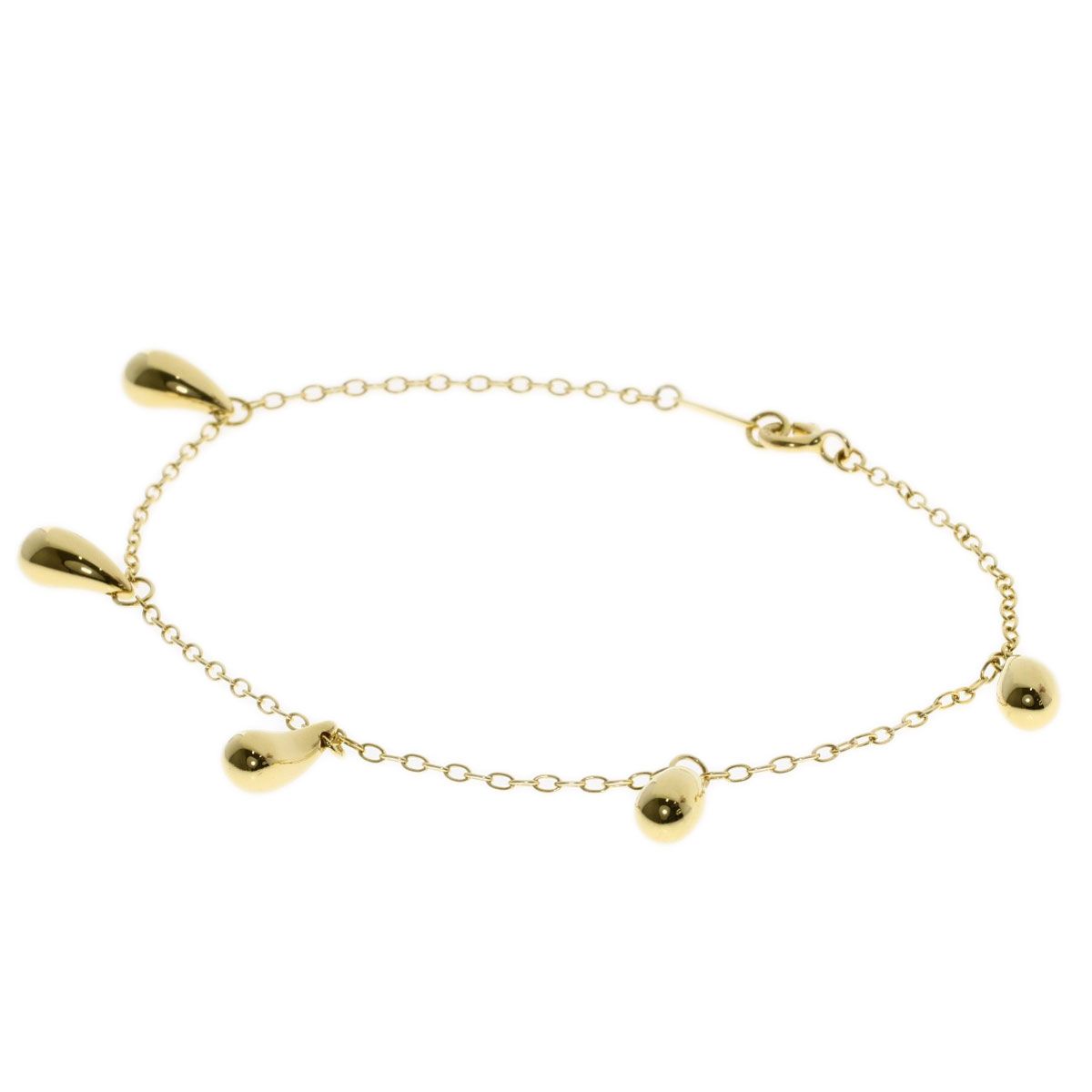 Tiffany & Co Teardrop Bracelet 18k Yellow Gold