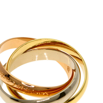 Cartier Trinity 53 Ring 18k Yellow Gold 18k Pink White — view 5
