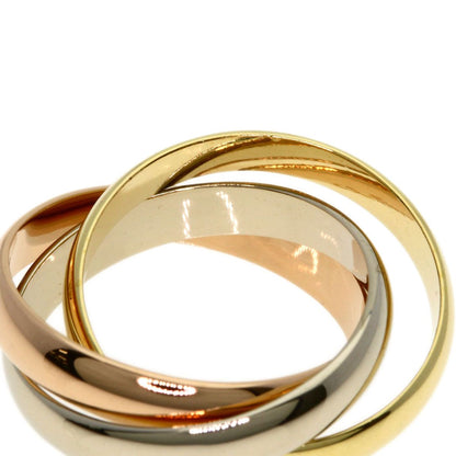 Cartier Trinity 53 Ring 18k Yellow Gold 18k Pink White — view 7