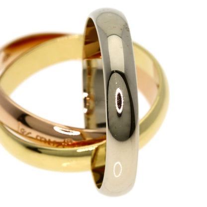 Cartier Trinity 53 Ring 18k Yellow Gold 18k Pink White — view 8
