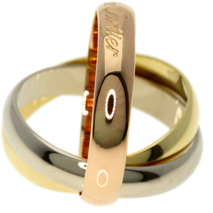 Cartier Trinity 49 Ring 18k Yellow Gold 18k Pink White — view 5