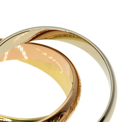 Cartier Trinity 53 Ring 18k Yellow Gold 18k Pink White — view 5