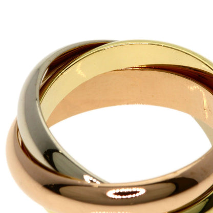 Cartier Trinity 49 Ring 18k Yellow Gold 18k Pink White — view 8