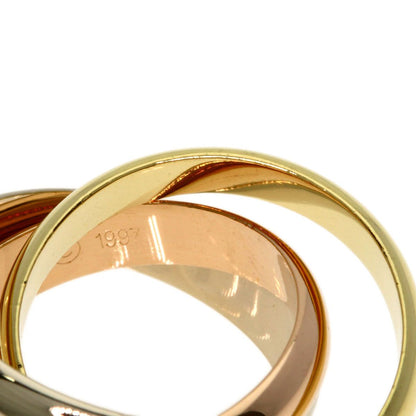 Cartier Trinity 49 Ring 18k Yellow Gold 18k Pink White — view 7
