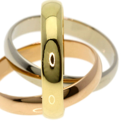 Cartier Trinity 49 Ring 18k Yellow Gold 18k Pink White — view 8