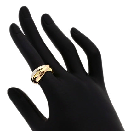 Cartier Trinity 49 Ring 18k Yellow Gold 18k Pink White — view 5