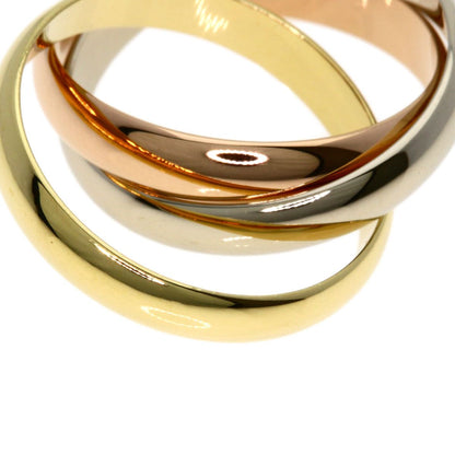 Cartier Trinity 53 Ring 18k Yellow Gold 18k Pink White — view 6