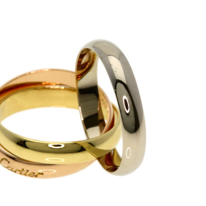 Cartier Trinity 49 Ring 18k Yellow Gold 18k Pink White — view 8