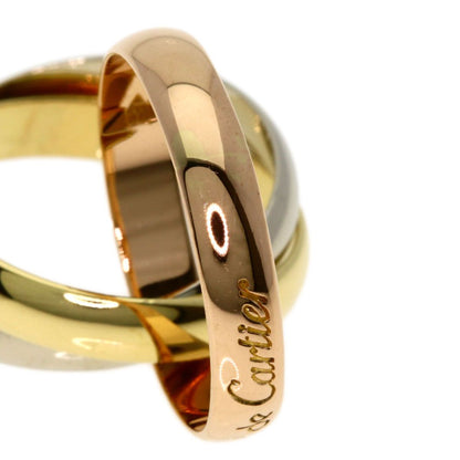 Cartier Trinity 49 Ring 18k Yellow Gold 18k Pink White — view 5