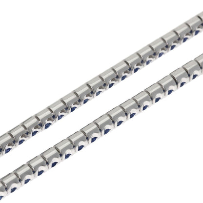 Cartier Essential Line Sapphire Necklace 18k White Gold — view 3
