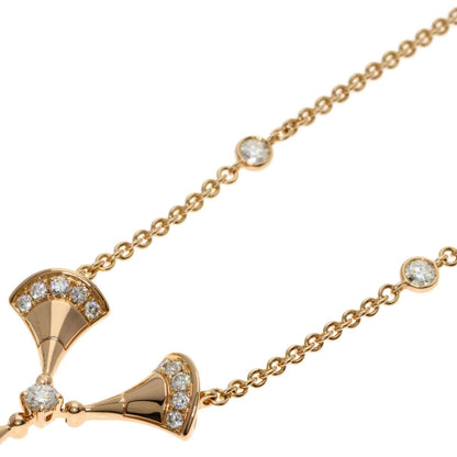 Bvlgari Diva Dream Diamond Necklace 18k Pink Gold — view 4