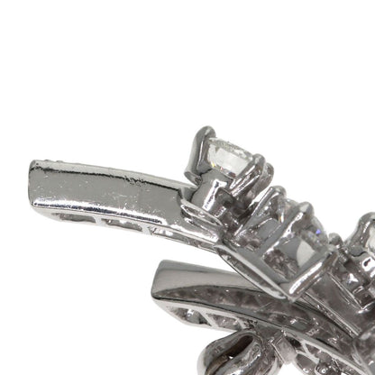 Tiffany & Co Leaf Motif Diamond Brooch PT — view 7