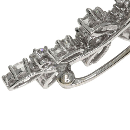 Tiffany & Co Leaf Motif Diamond Brooch PT — view 8
