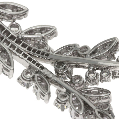 Tiffany & Co Leaf Motif Diamond Brooch PT — view 5