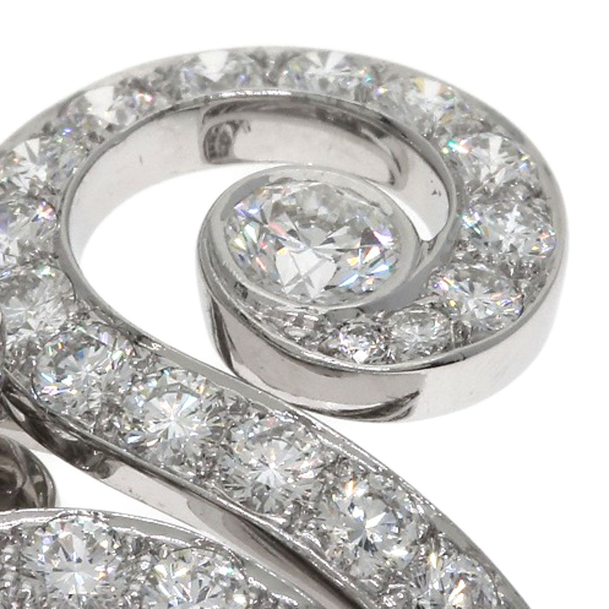 Cartier Sarah Diamond Ring 18k White Gold — view 8
