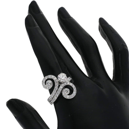 Cartier Sarah Diamond Ring 18k White Gold — view 6
