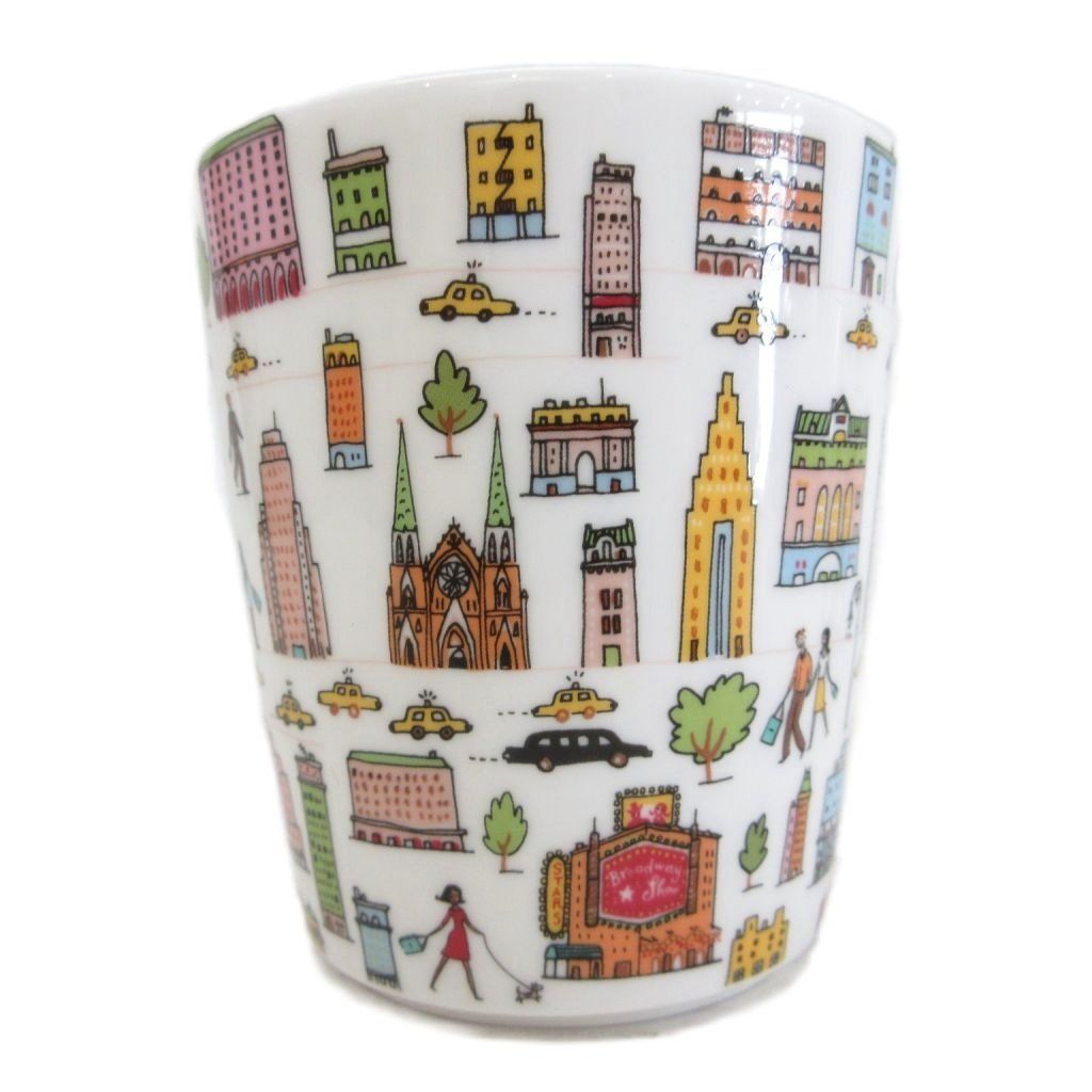 Tiffany & Co Avenue Cup Set Pair Cup Tea Cup Coffee Cup Mug Set of 2 White — view 3