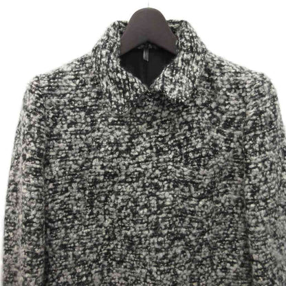 Dior Homme Collection Piece Mixed Tweed Cles Wrap Coat Star Long Length Mohair — view 5