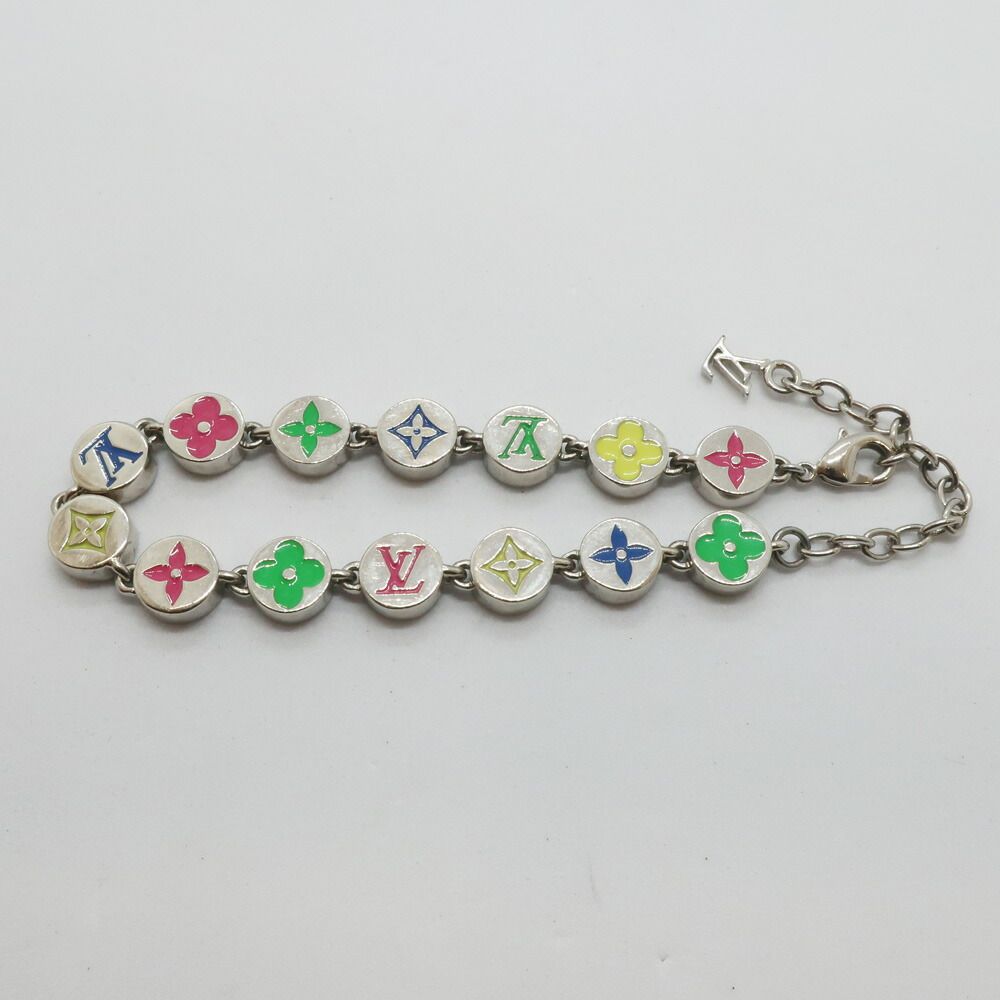 Louis Vuitton Heaven Monogram Colors Bracelet Silver — view 2