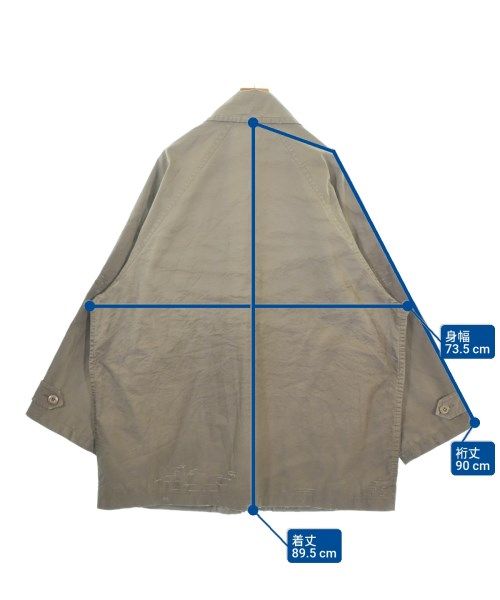 Balenciaga Coat Khaki — view 7