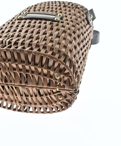 Fendi Basket Bag Handbag Brown — view 5