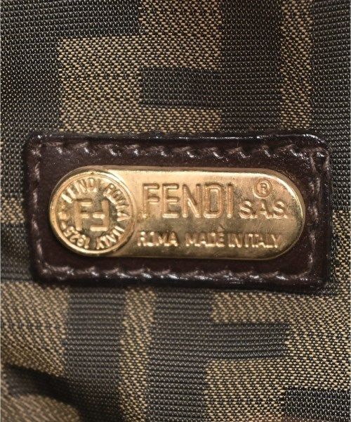 Fendi Basket Bag Handbag Brown — view 4