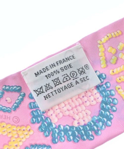 Hermes Scarf Pink — view 4