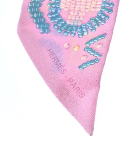 Hermes Scarf Pink — view 3